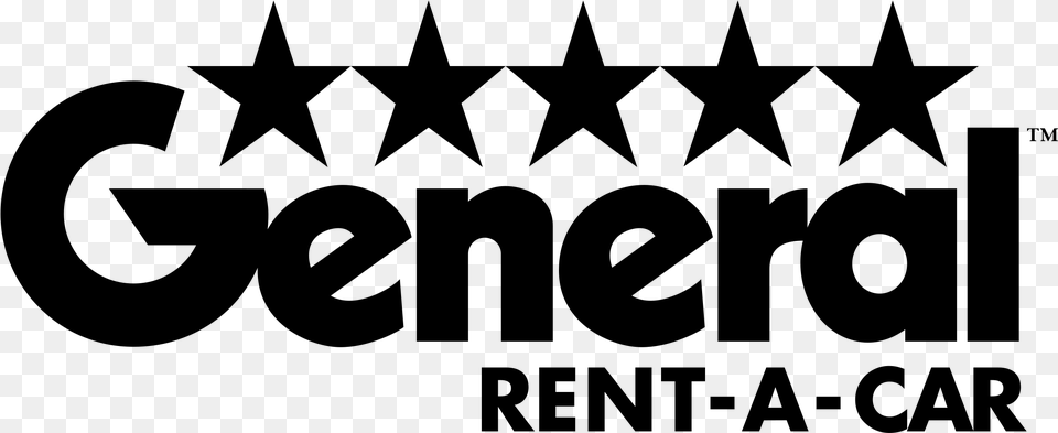 General Rent A Car Logo Transparent Graphic Design, Gray Free Png
