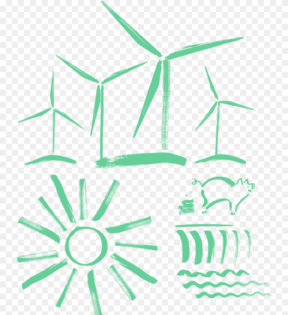 Generating Our Electricity Wind Turbine, Engine, Machine, Motor Free Png