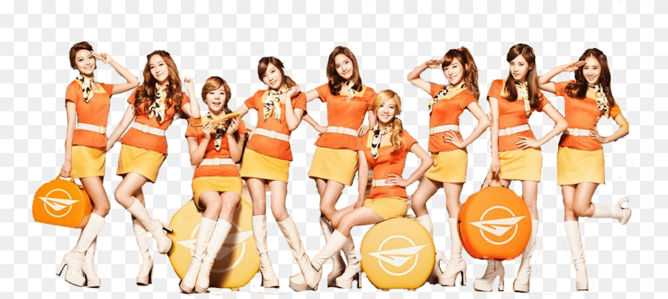 Generation Hd Girls Generation Girls Amp Peace Album, Adult, Skirt, Person, People Png Image