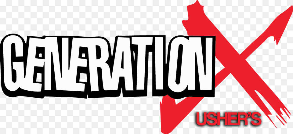 Generation X Usher, Sticker, Logo, Dynamite, Weapon Png Image