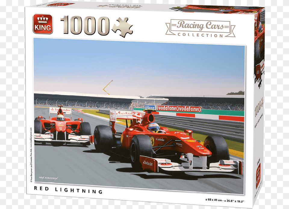 Generic 1000pcs Red Lightning King International Formula 1 Jigsaw Puzzle, Auto Racing, Car, Formula One, Machine Free Png Download