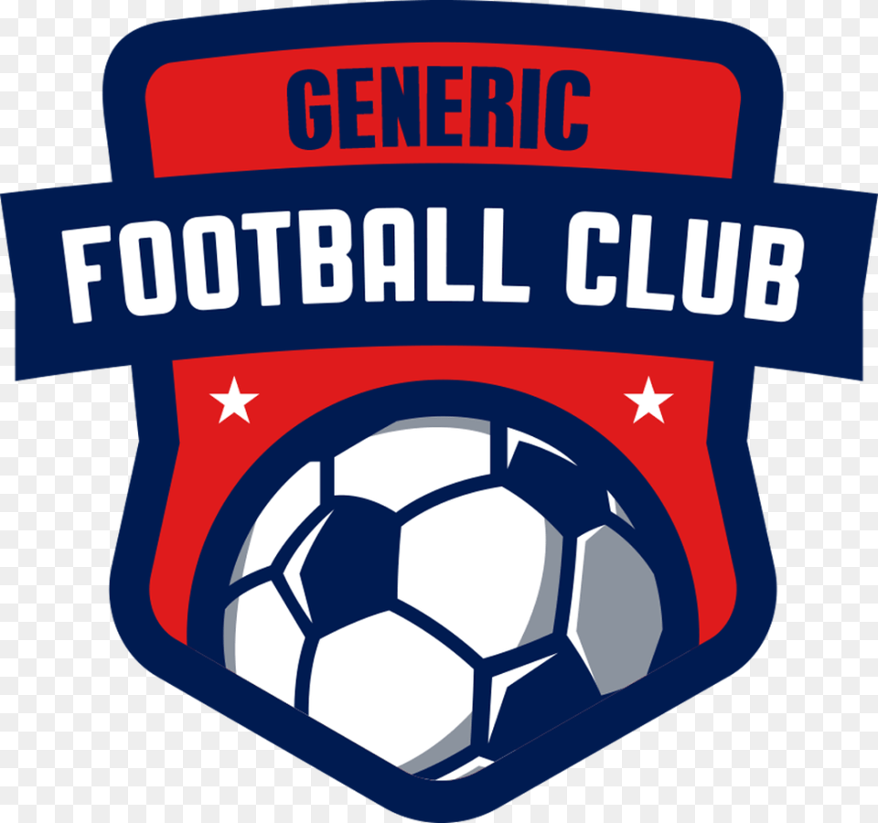Generic Football Club Logo Generic Football Badge, Ball, Soccer, Soccer Ball, Sport Free Png