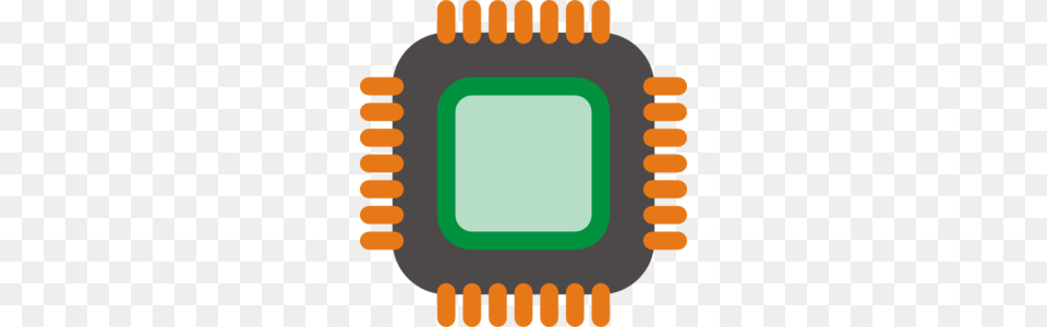 Generic Microchip Clip Art, Printed Circuit Board, Hardware, Electronics, Electronic Chip Png