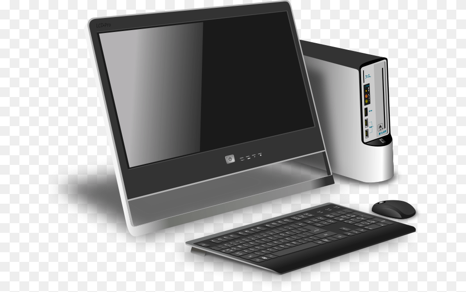 Generic Office Desktop, Computer, Electronics, Laptop, Pc Png Image