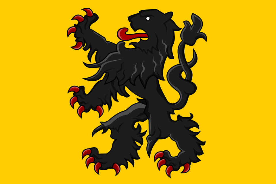 Generieke Vlag Van Vlaanderen Clipart, Electronics, Hardware, Dragon Free Png