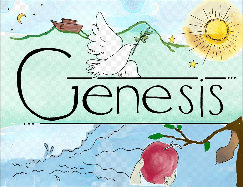 Genesis Bible Coloring Pages Genesis Free Png