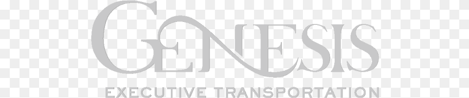 Genesis Executive Transportation Service In Horizontal, Text, Smoke Pipe, Logo Free Transparent Png