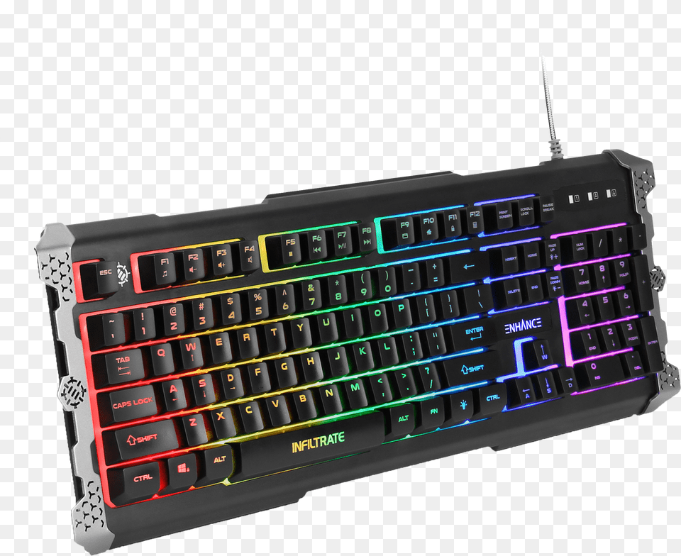 Genesis Thor 200 Rgb, Computer, Computer Hardware, Computer Keyboard, Electronics Png