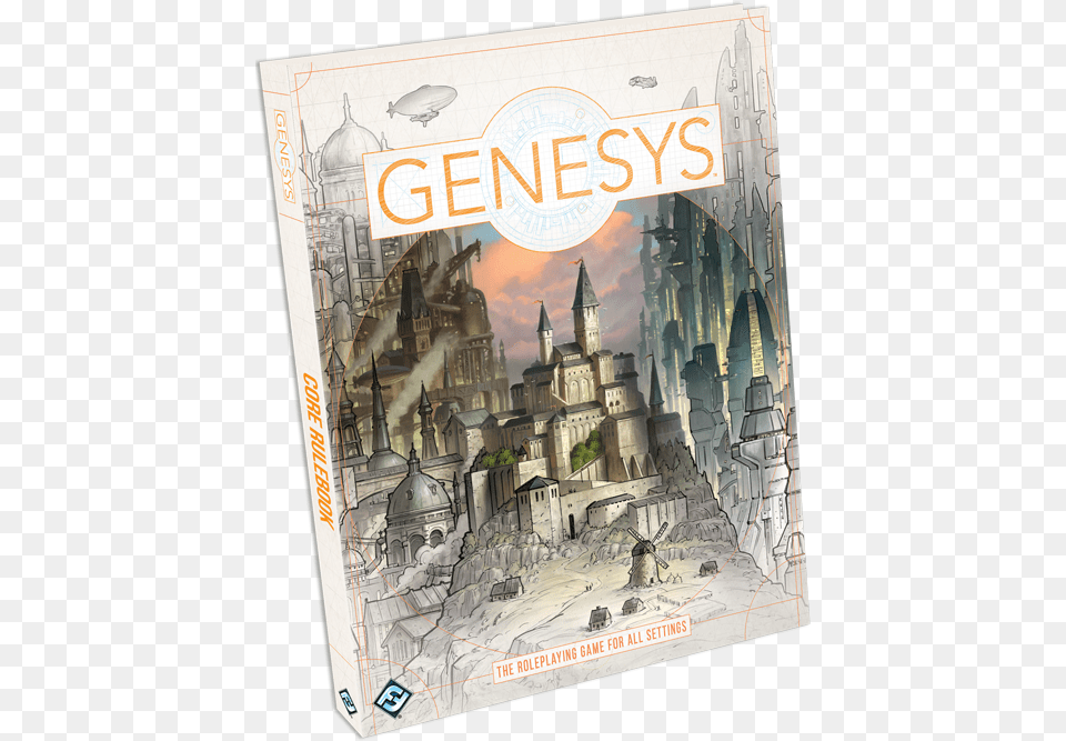 Genesys Core Rulebook, Book, Publication, Advertisement, Poster Free Png