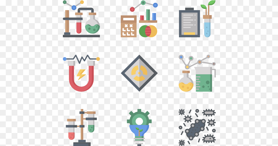 Genetic Icons Vector Transparent Background Illustration Png