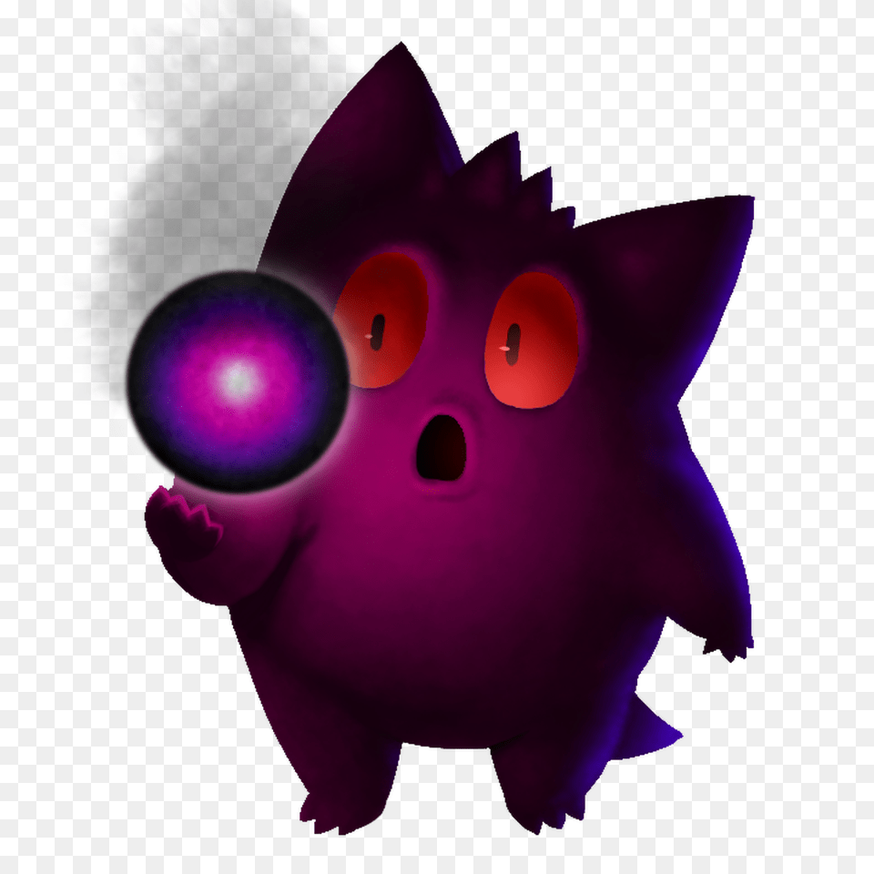 Gengar, Purple, Toy Free Transparent Png