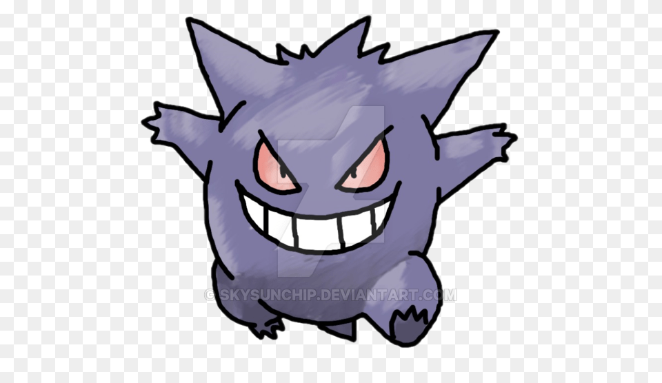 Gengar, Plush, Toy, Animal, Fish Free Png Download