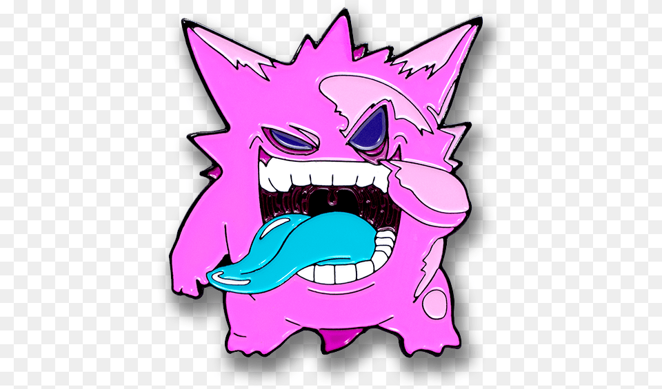 Gengar As A Rapper, Purple, Book, Comics, Publication Free Png Download