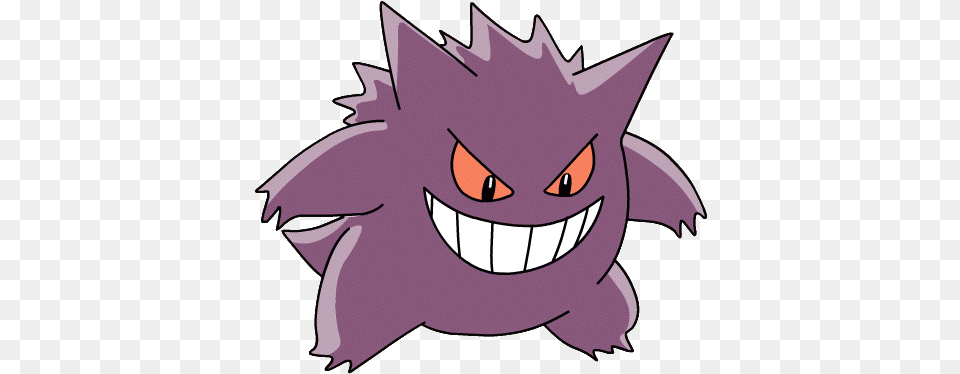 Gengar Gengar Pokemon, Purple, Book, Comics, Publication Png