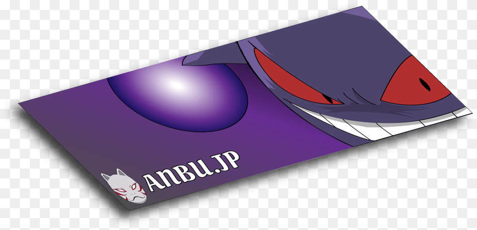 Gengar Holographic Art, Text, Paper, Disk Png Image