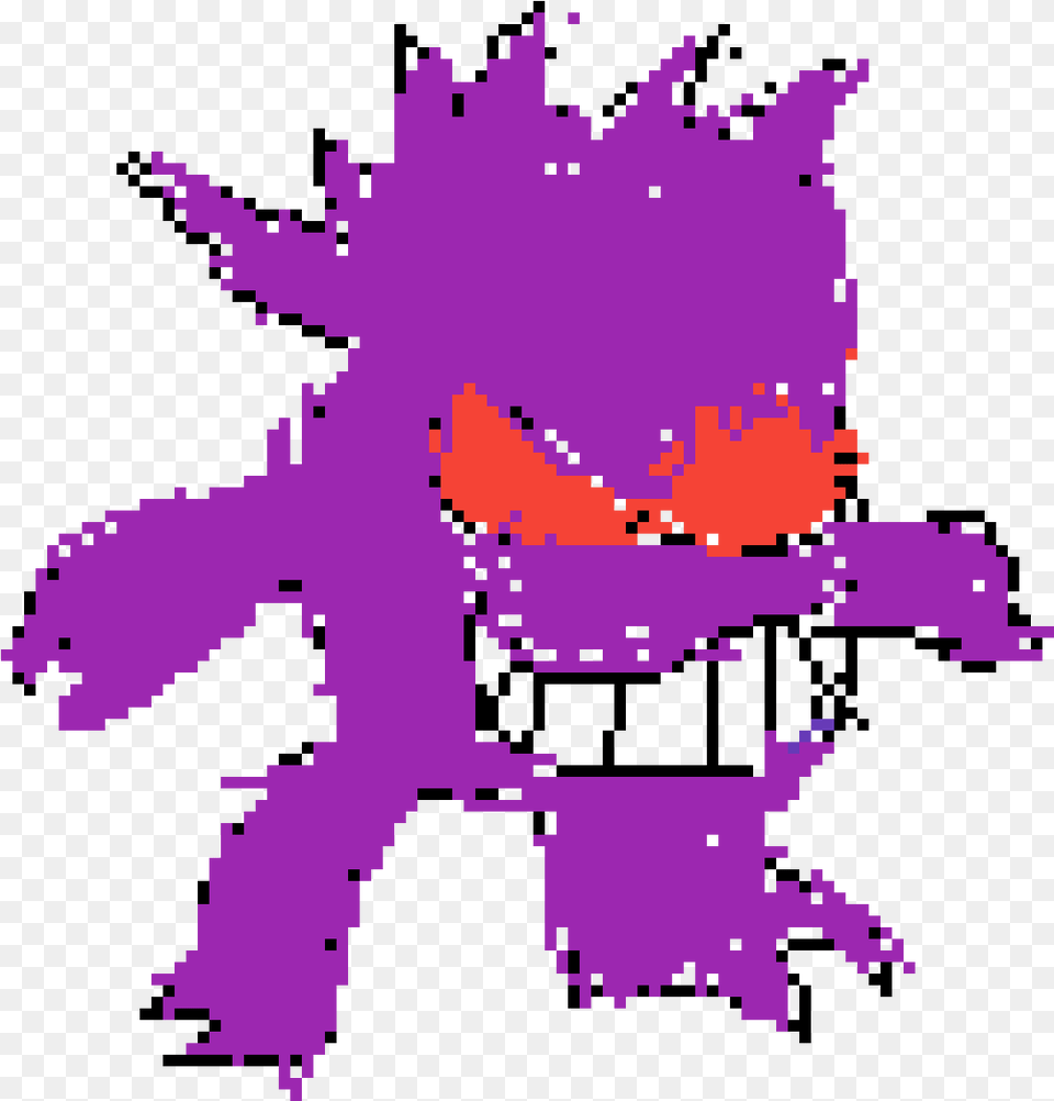 Gengar Illustration, Purple Png Image