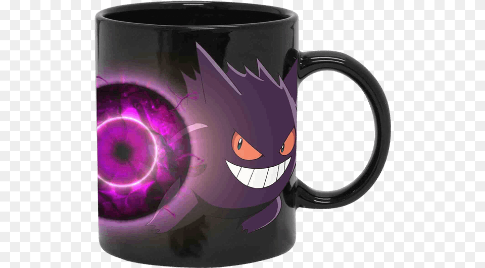 Gengar Pokemon Mug, Cup, Beverage, Coffee, Coffee Cup Free Transparent Png