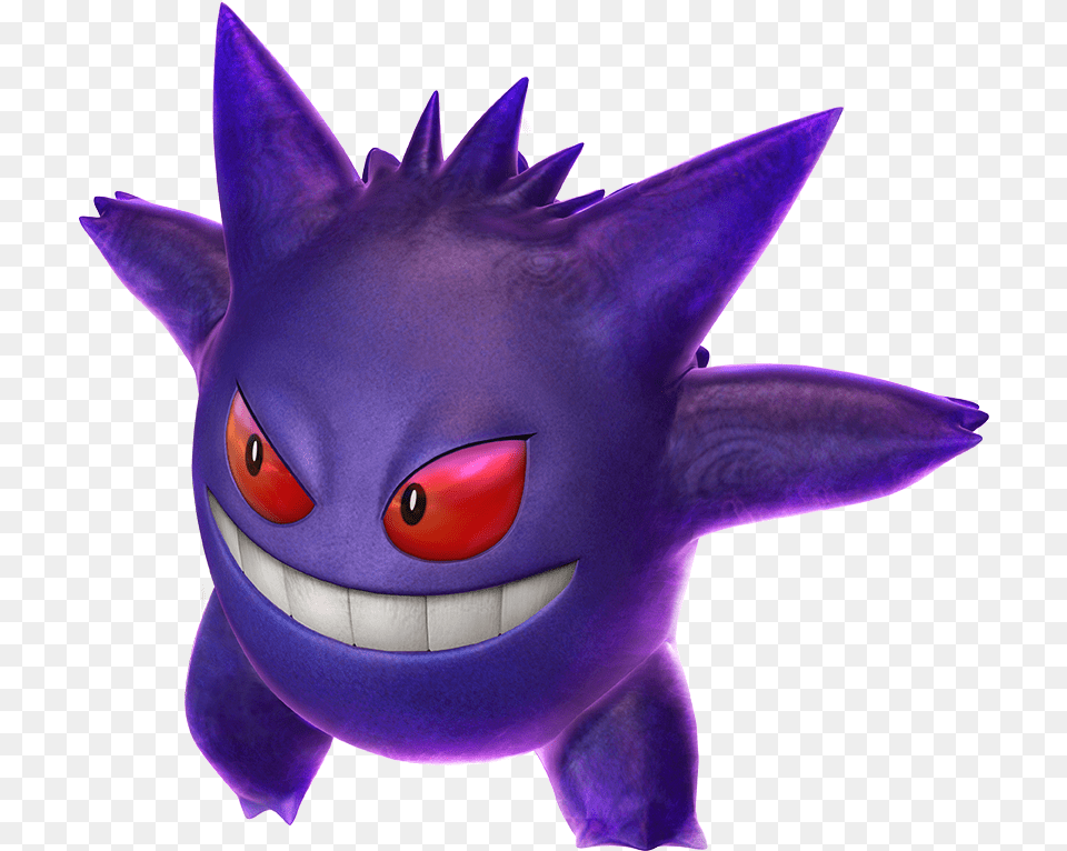 Gengar Pokken Tournament Gengar, Purple, Baby, Person, Plush Free Png