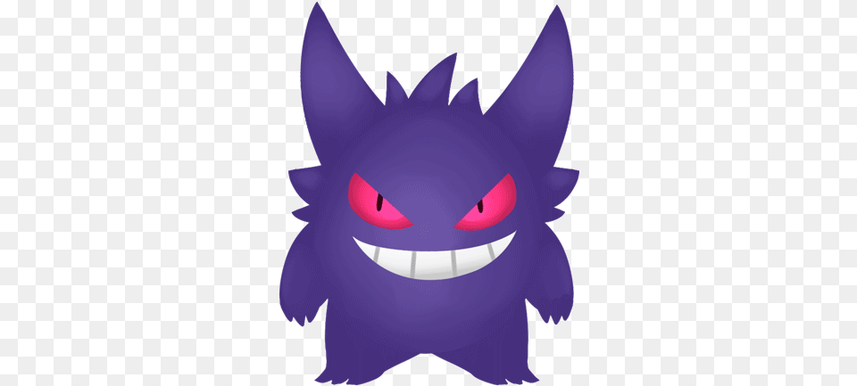 Gengar Transparent U0026 Free Transparentpng Animated Transparent Gengar Gif, Purple, Plush, Toy, Animal Png Image