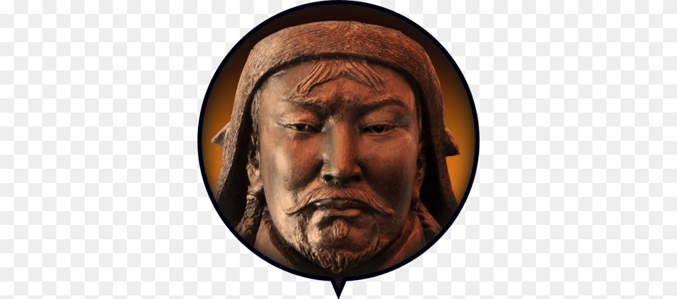 Genghis Khan Genghis Khan, Photography, Bronze, Portrait, Face Free Png