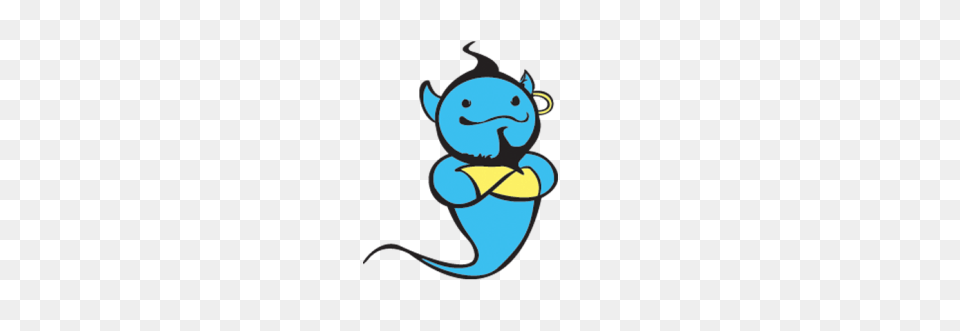 Genie, Cartoon, Animal, Fish, Sea Life Png