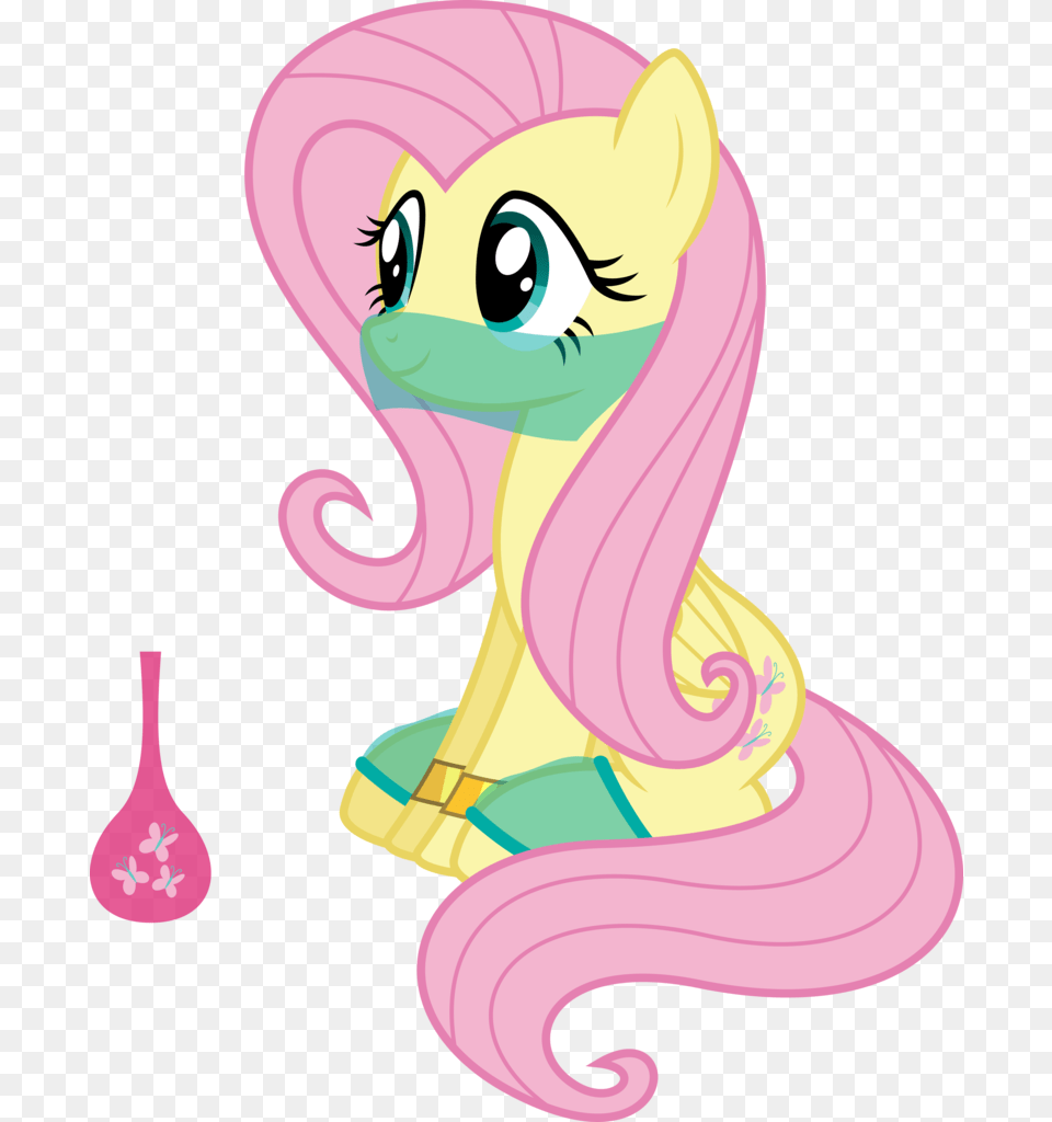 Genie Fluttershy, Art Png