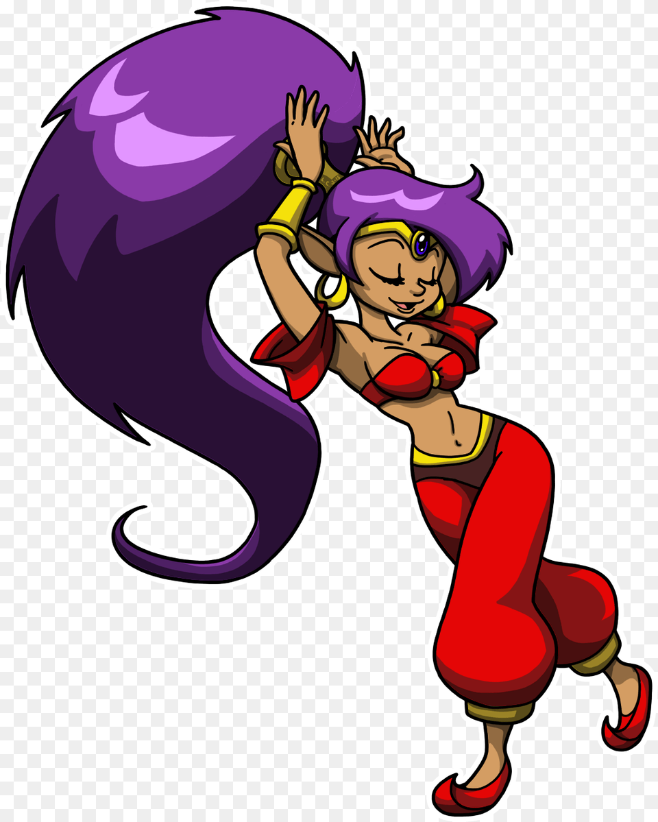 Genie Hero Release Date Shantae Dances, Purple, Book, Comics, Publication Free Png Download