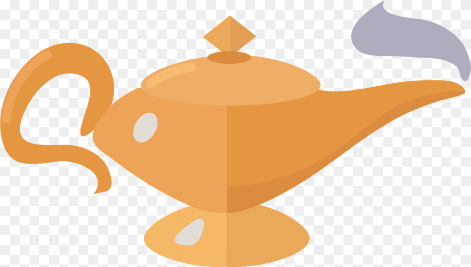 Genie Lamp Clipart, Cookware, Pot, Pottery, Teapot Free Png