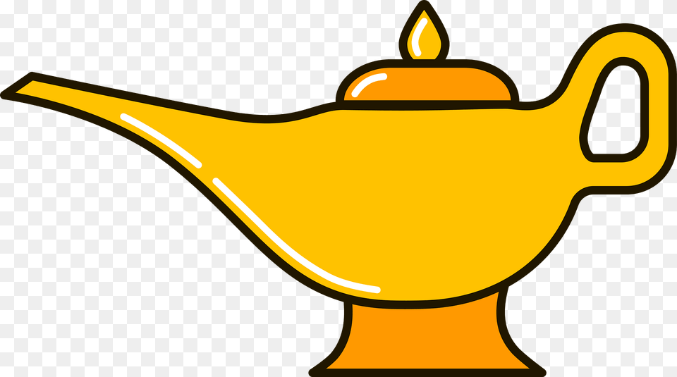 Genie Lamp Clipart, Cookware, Pot, Pottery, Teapot Png Image