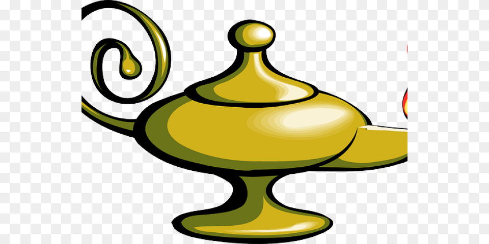 Genie Lamp Clipart Aladdin Magic Carpet Imagenes De Lampara Magica, Jar, Pottery, Cookware, Pot Free Transparent Png