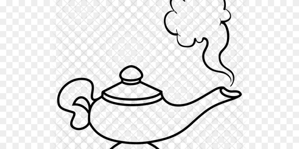 Genie Lamp Clipart Graffiti Lampada De Genio Desenho, Pattern, Texture Png Image