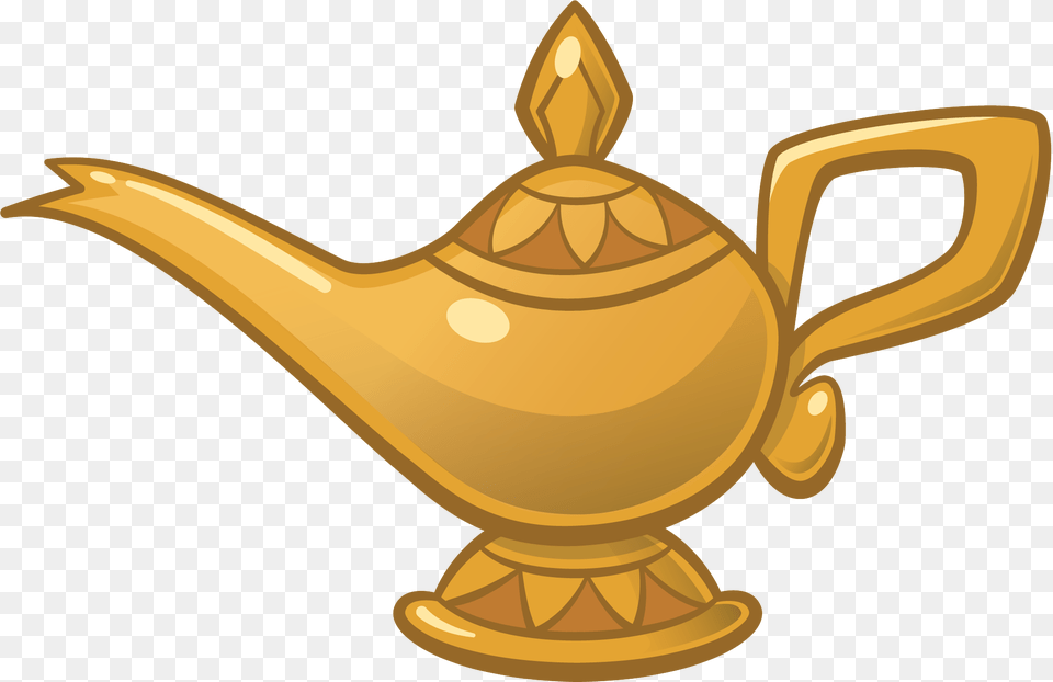 Genie Lamp With Smoke Clipart Disney Aladdin Lamp, Cookware, Pot, Pottery, Teapot Free Png Download