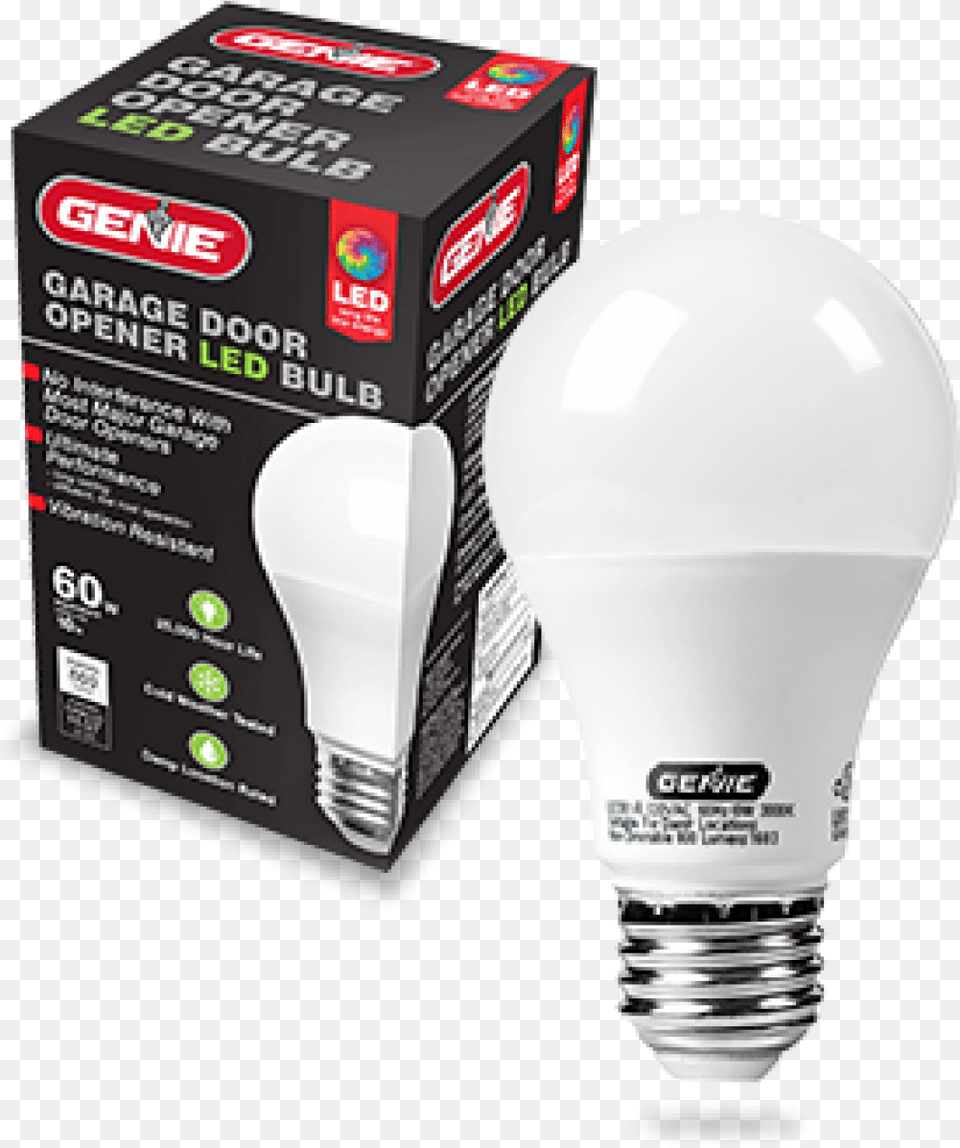 Genie Ledb1 Garage Door Opener Light Bulb 60 Watts Light Bulb For Garage Door Opener, Electronics, Led, Lightbulb Free Png Download