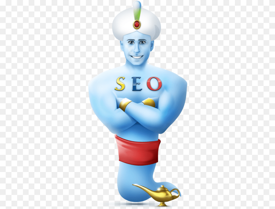 Genie Logo Automatic Organic Seo Seogenie, Captain, Officer, Person, Clothing Free Transparent Png