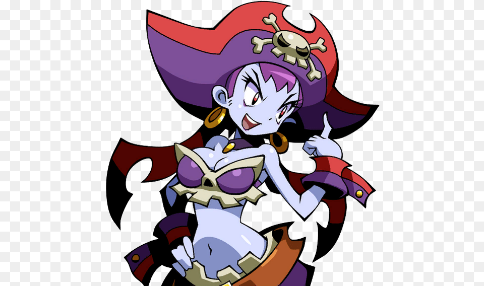 Genie Protector Of Scuttle Town Shantae Half Genie Hero Risky Boots, Book, Comics, Publication, Baby Png