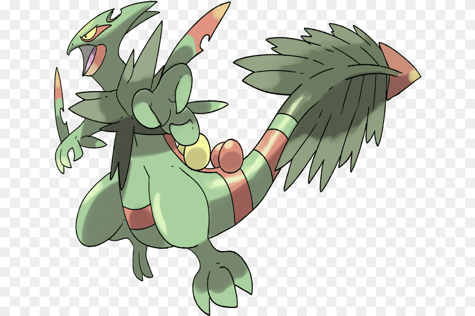 Geniii Starter Coming Through Pokemon Sceptile Mega Evolution, Dragon, Baby, Person Free Transparent Png