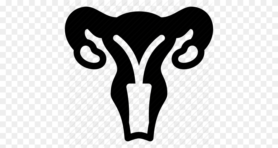 Genitals Gynecology Health Medical Ovaries Reproductive, Silhouette, Animal, Elephant, Mammal Free Png Download