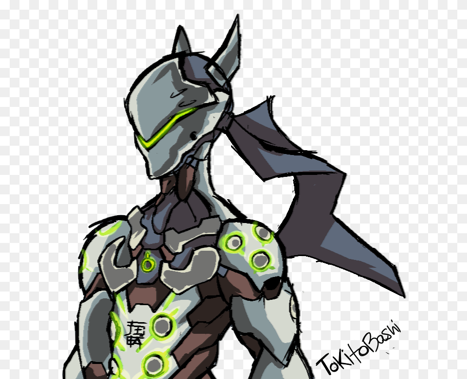 Genji, Knight, Person, Face, Head Png Image