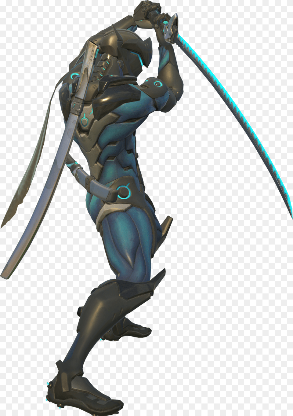 Genji Blue Genji, Sword, Weapon, Person Free Transparent Png