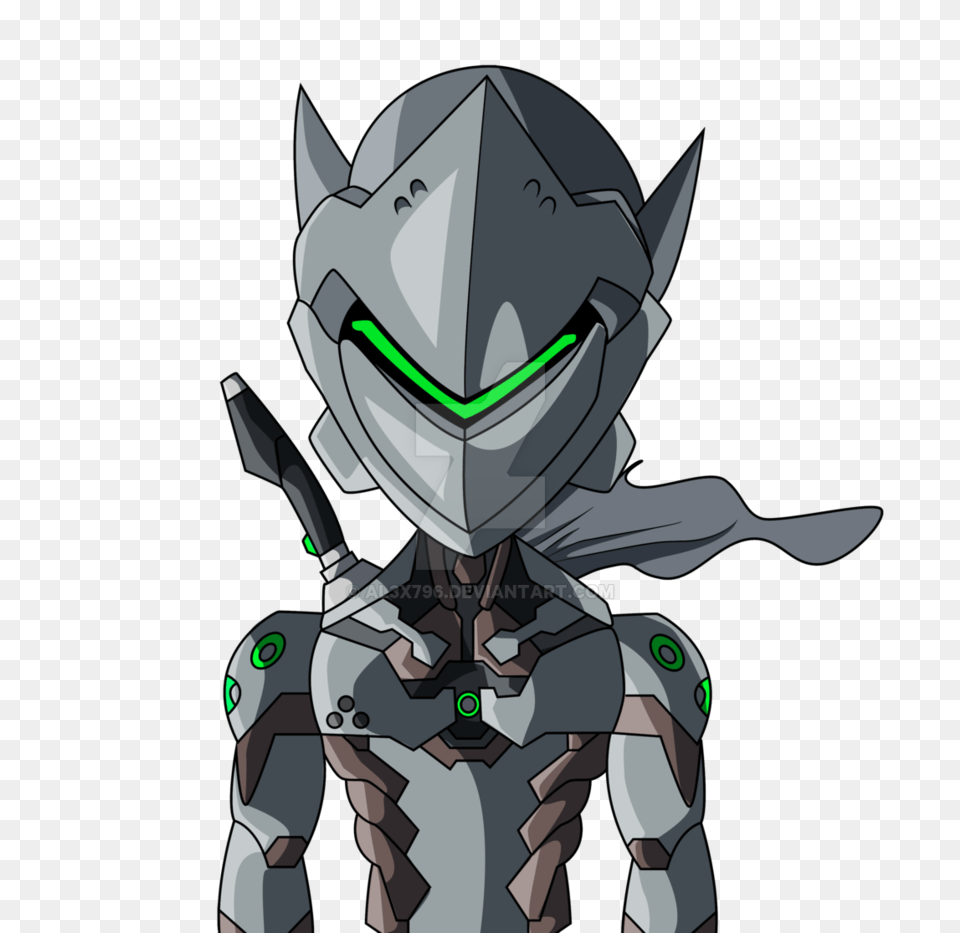 Genji Chibi Overwatch, Armor, Baby, Person Free Png Download