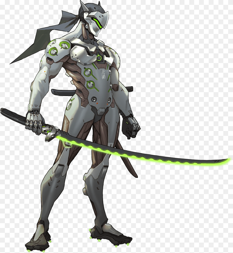 Genji Dragonblade, Adult, Female, Person, Woman Free Png
