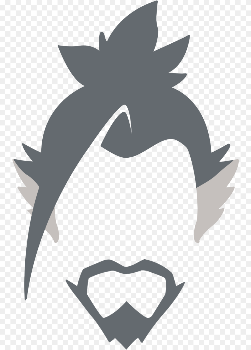 Genji Icon Overwatch Hanzo Player Icon, Stencil, Logo, Baby, Person Png Image