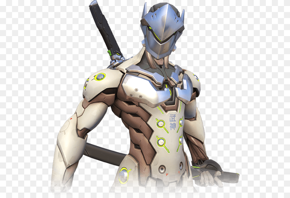 Genji Portrait, Helmet, Person, Armor Free Transparent Png