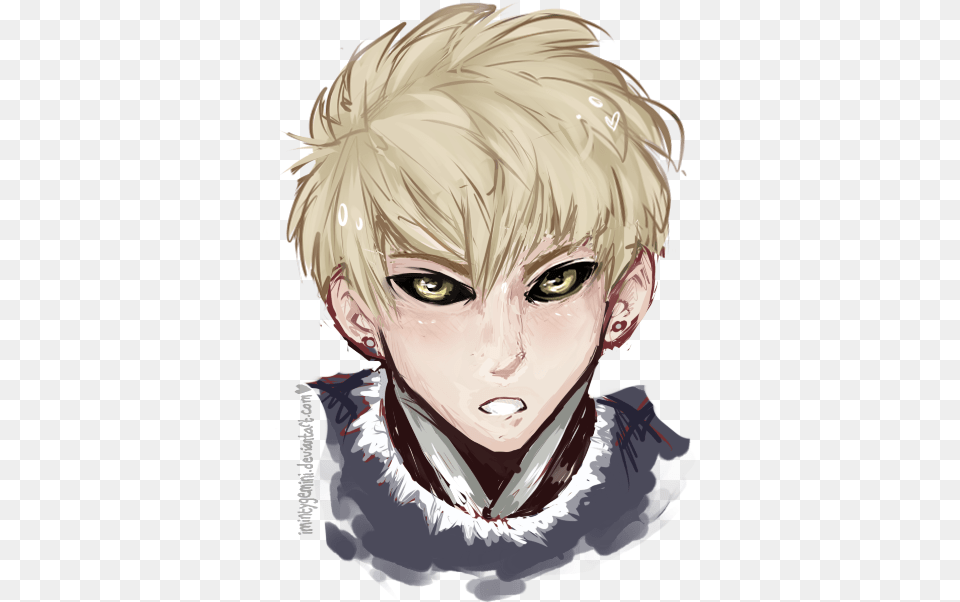 Genos Anime, Adult, Publication, Person, Female Free Png