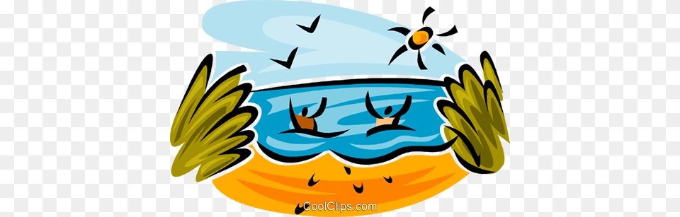 Gente Que Juega En El Agua En La Playa Libres De Derechos, Water Sports, Leisure Activities, Water, Swimming Png Image