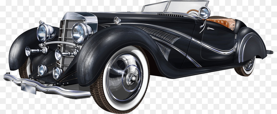 Gentel Cars Vintage Car, Hot Rod, Transportation, Vehicle, Machine Free Png Download