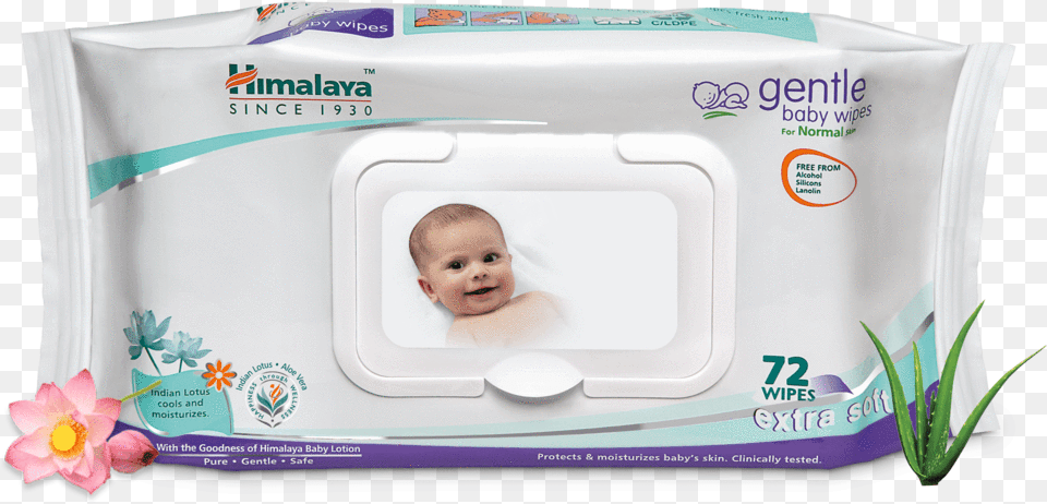 Gentle Baby Wipes 72s Himalaya Baby Wipes Price, Bathing, Tub, Person, Bathtub Free Transparent Png