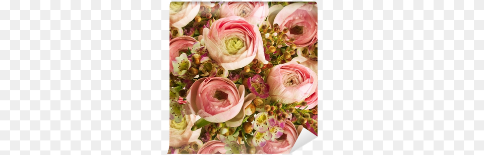 Gentle Bouquet From Pink Roses And Small Flower Wall Garden Roses, Rose, Plant, Flower Arrangement, Flower Bouquet Free Transparent Png