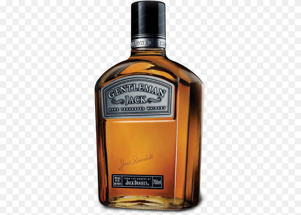 Gentleman Jack Gentleman Jack 1 Litre, Alcohol, Beverage, Liquor, Whisky Free Png Download
