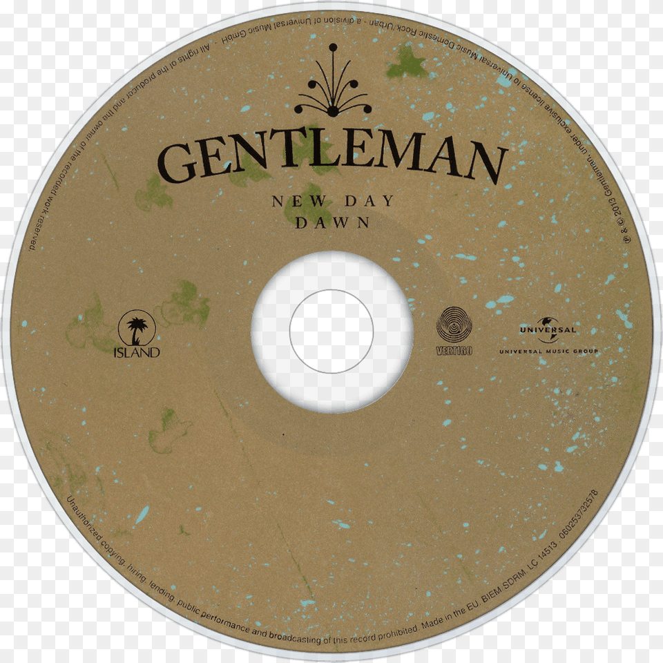 Gentleman New Day Dawn Cd Disc Image Circle, Disk, Dvd Free Png Download